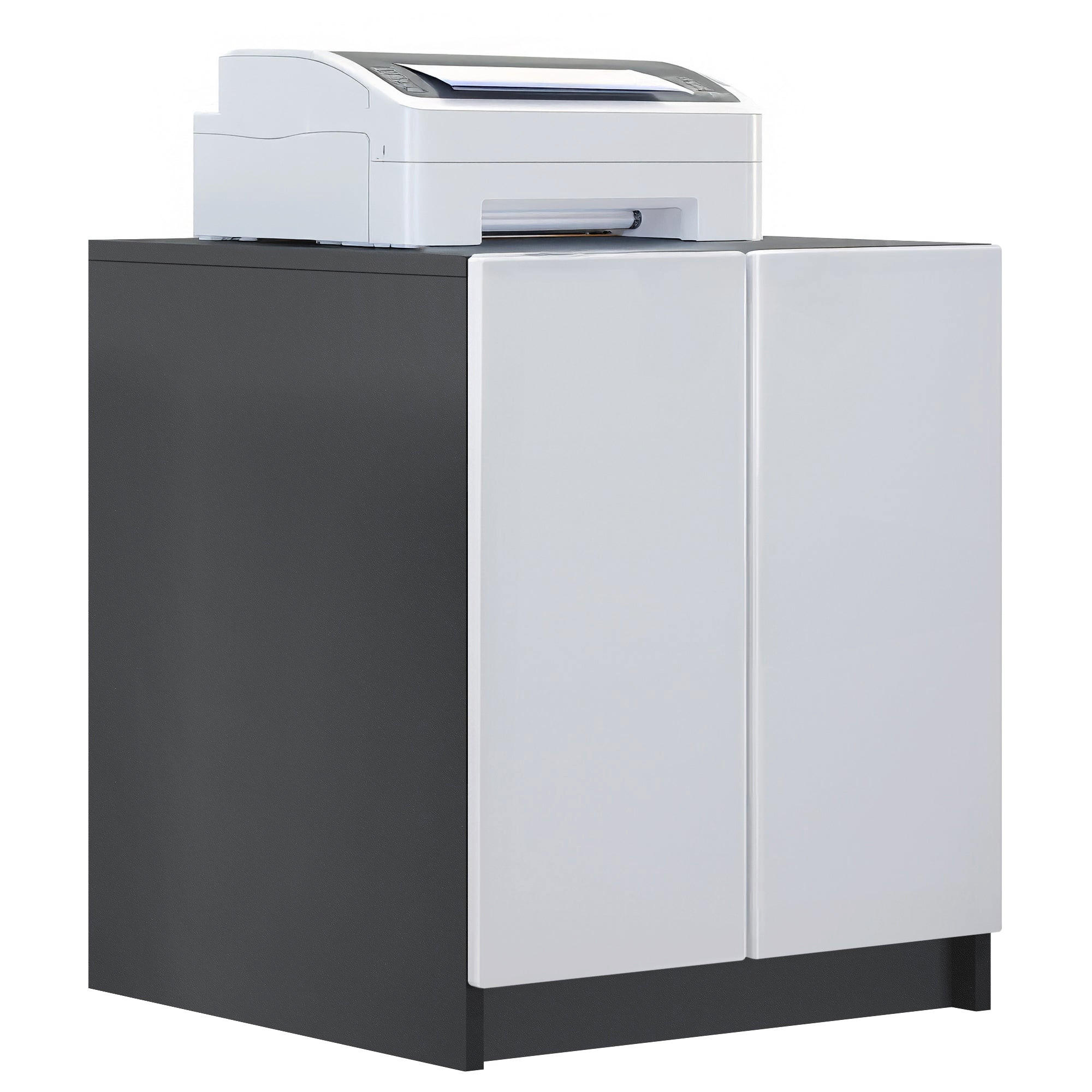 InnoFurn Druckerschrank Weiß 51x60.5x54 cm