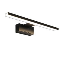 SPIEGELLEUCHTE Oberhausen 40/5.1/12.8 cm - Schwarz, Metall (40/5.1/12.8cm) - Nettlife