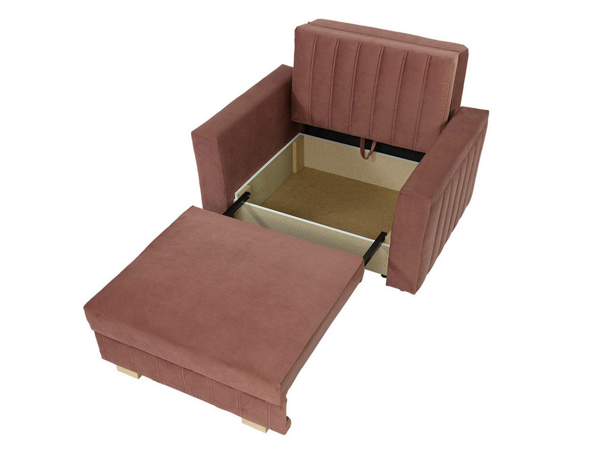 SCHLAFSOFA Viva Glam I - Graphitfarben/Naturfarben, Holz/Kunststoff (115/85/98cm) - MIRJAN24