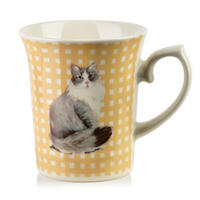 TASSE DANNY Grün Porzellan - Beige/Grün, Keramik (0.3L) - Mondex