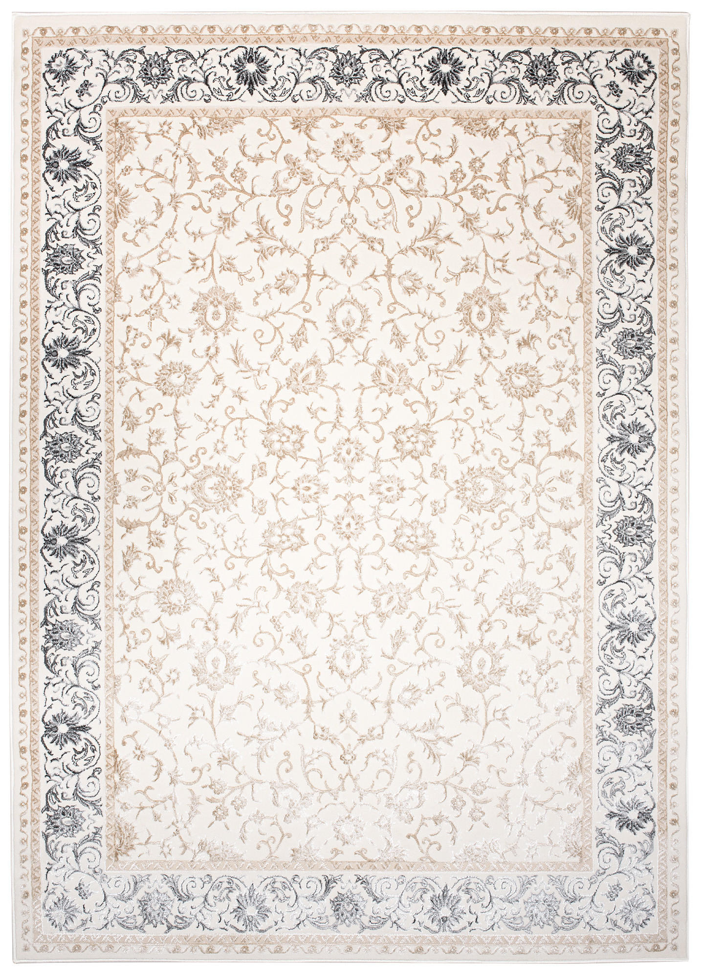 Tapiso Teppich Creme 160x230 cm