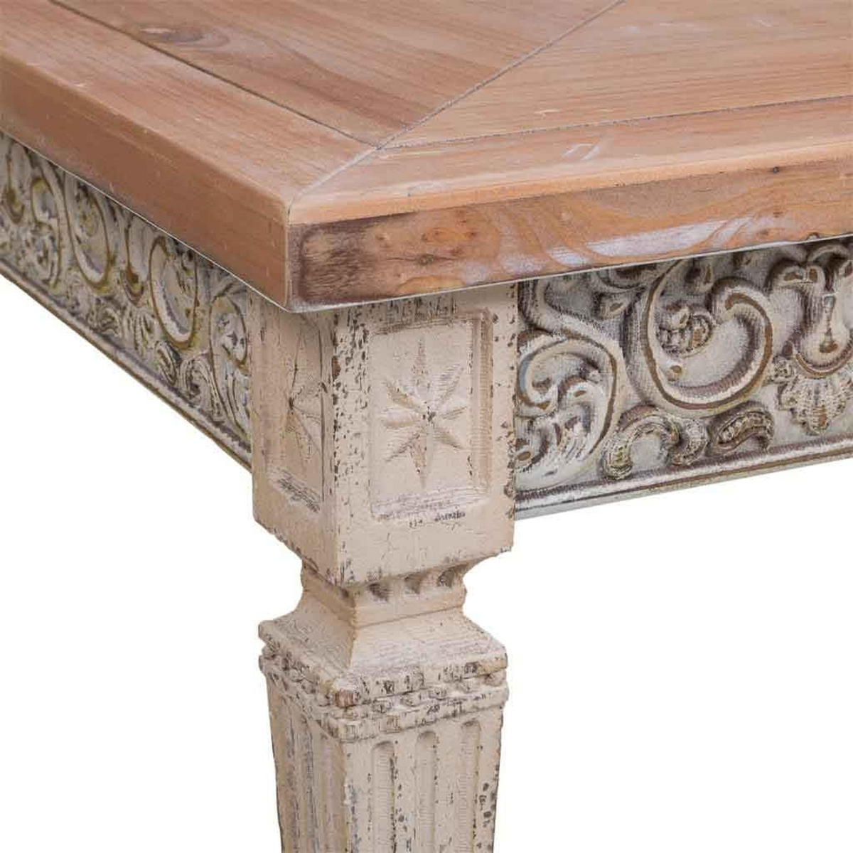 COUCHTISCH aus Holz 123x63x50 cm weißem - Multicolor, Holzwerkstoff (63/123/50cm) - Wanderlust