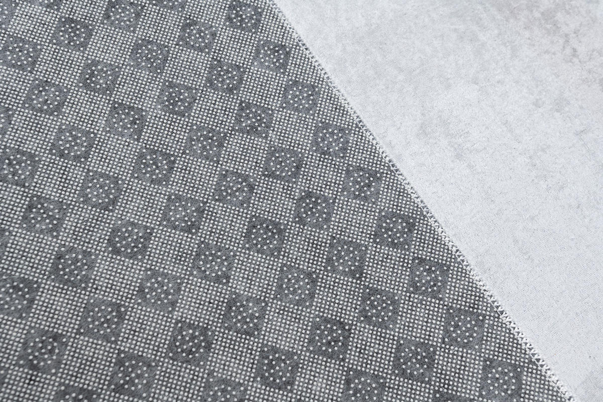 TEPPICH EMMA Grau 160/230 cm - Grau, Kunststoff (160/230cm) - Tapiso