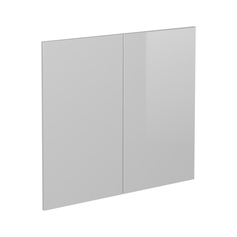 KUCHYŇSKÁ DVÍŘKA R-Line Bílá vysoký lesk - vysoce lesklá bílá, kompozitní dřevo (79.2/71.3/1.6cm) - Vicco
