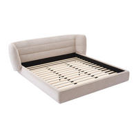 BETTRAHMEN - 2 Personen-Sitzer - Stoff - Beige - - Beige, Textil (236/190cm) - Vente-Unique