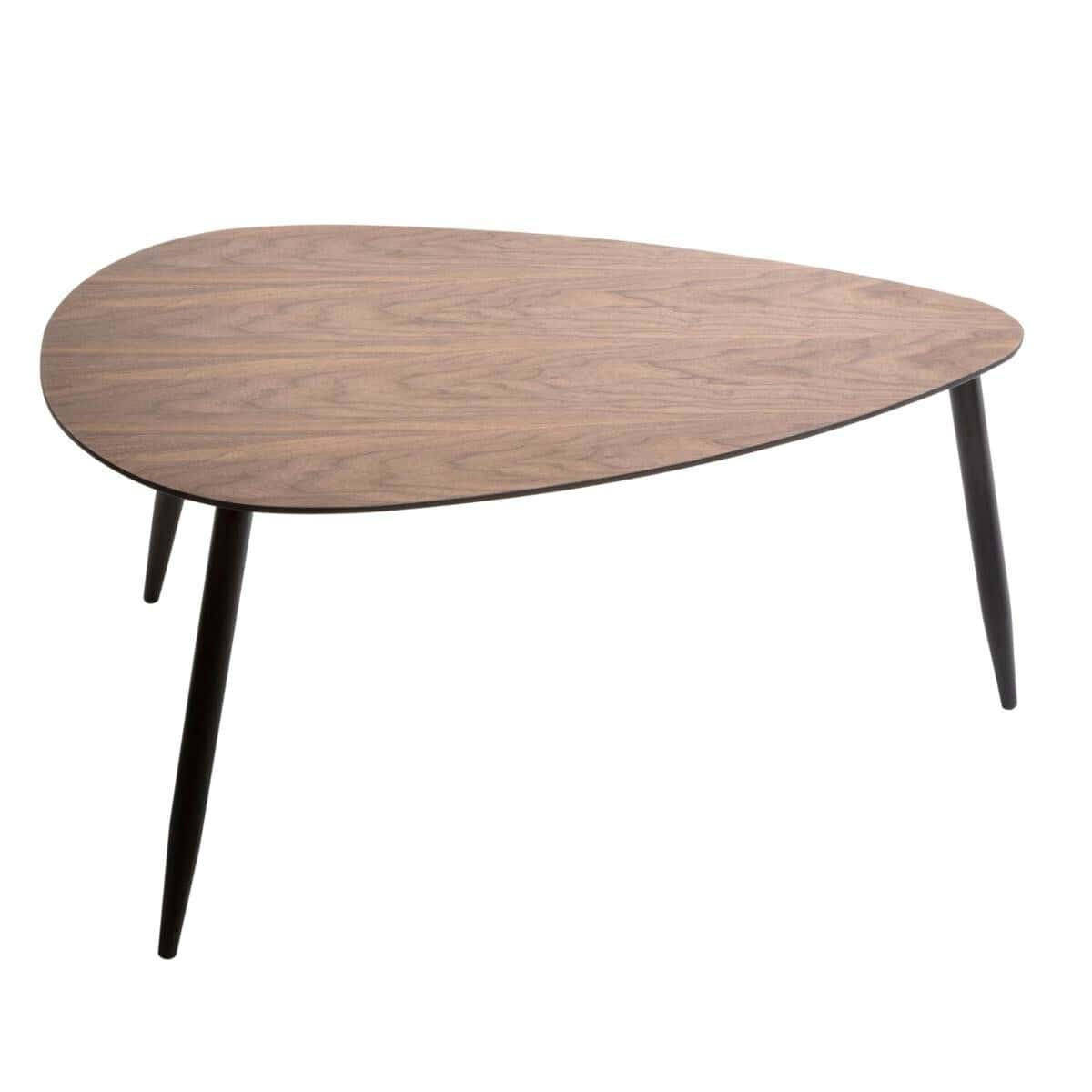 COUCHTISCH 2er-Set Mileo Braun - Braun, Holzwerkstoff (98/60/48cm) - Atmosphera Createur d´interieur