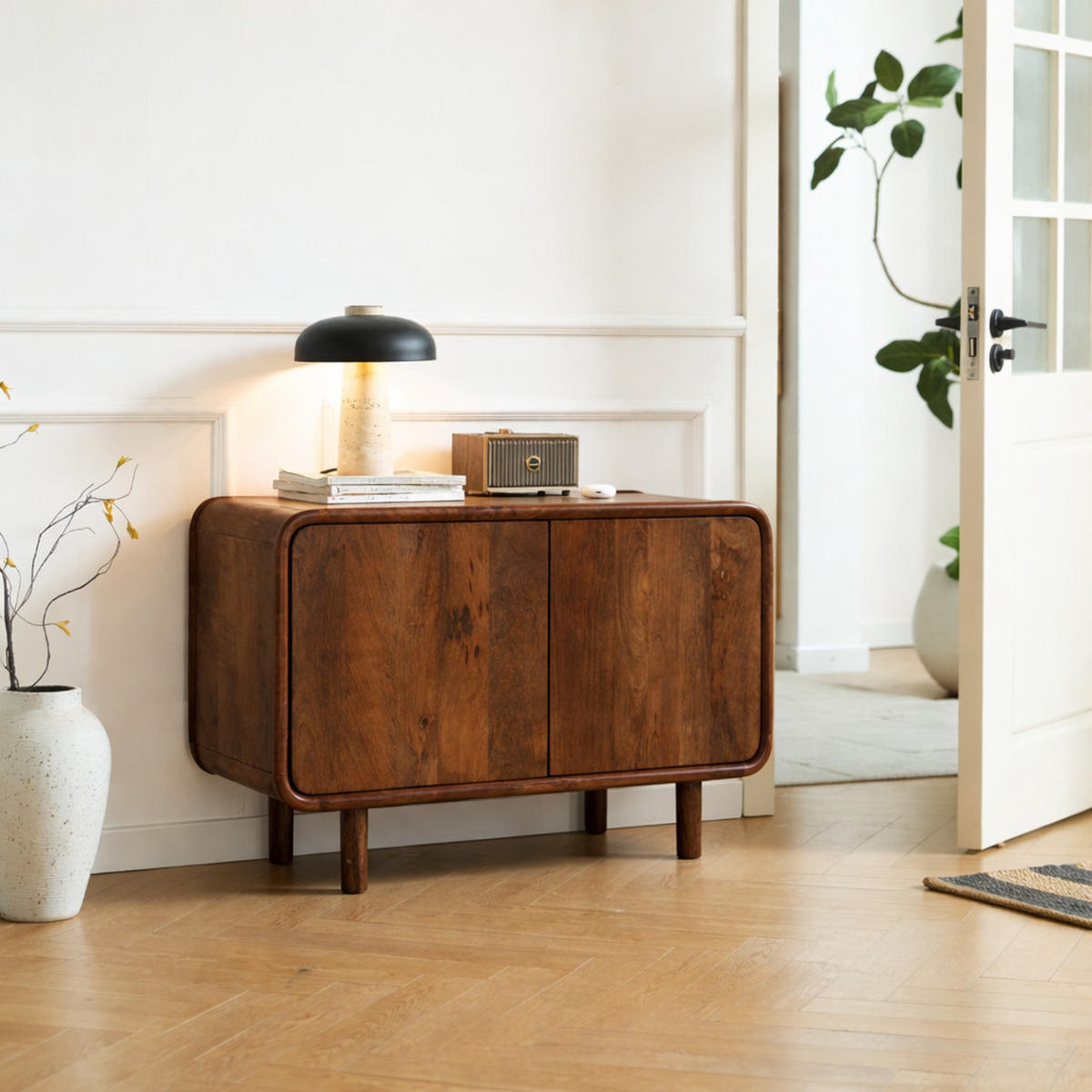 BUFFETSCHRANK Braun - Braun, Holz (110/65/40cm) - Nordlys
