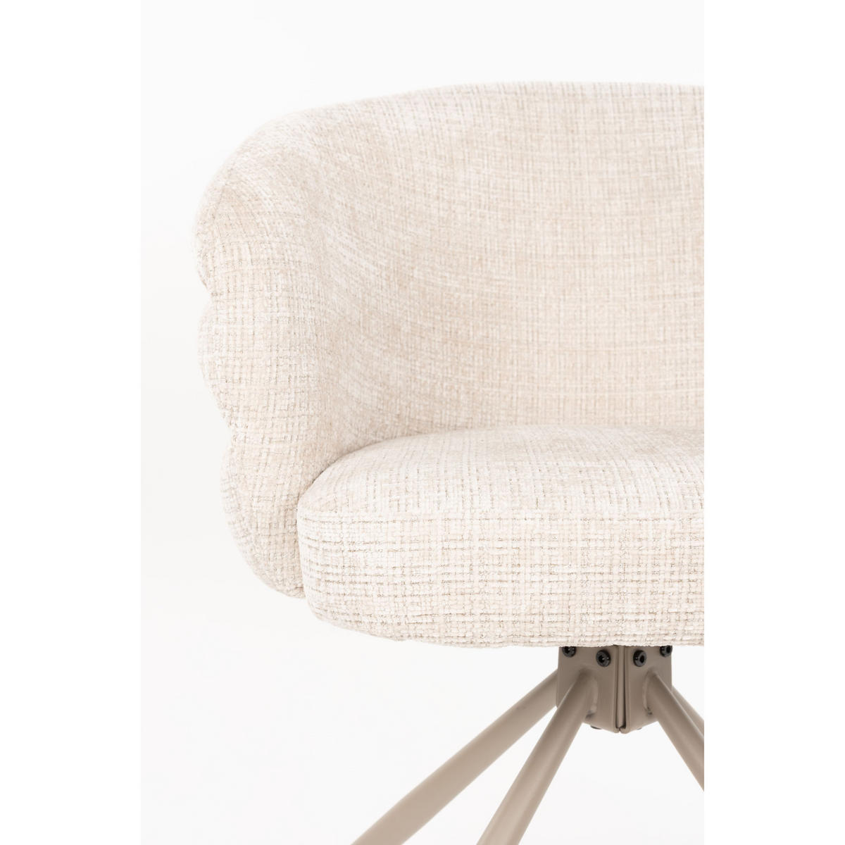ESSZIMMERSTÜHLE Marjolein Armleuning Beige - 2 er Set - Beige, Kunststoff (62/77/63cm) - Housecraft Living