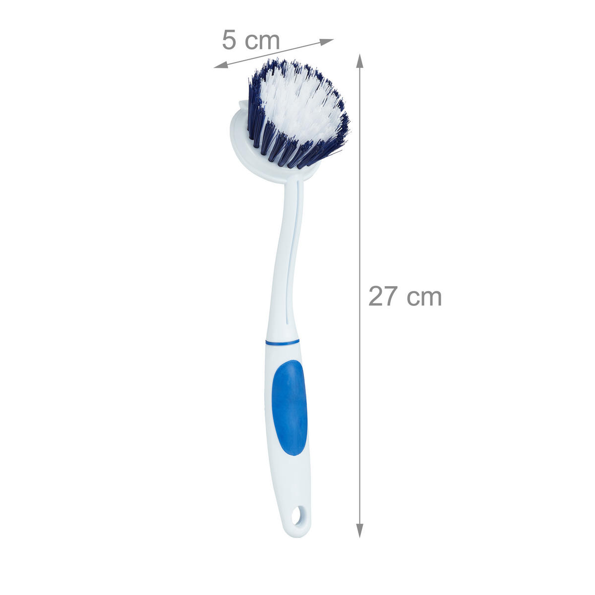 6xSPÜLBÜRSTE - Blau, Kunststoff - Relaxdays