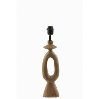 LAMPENFUSS Django Braun 11/9/45 cm - Braun, Holz (11/9/45cm) - Light & Living