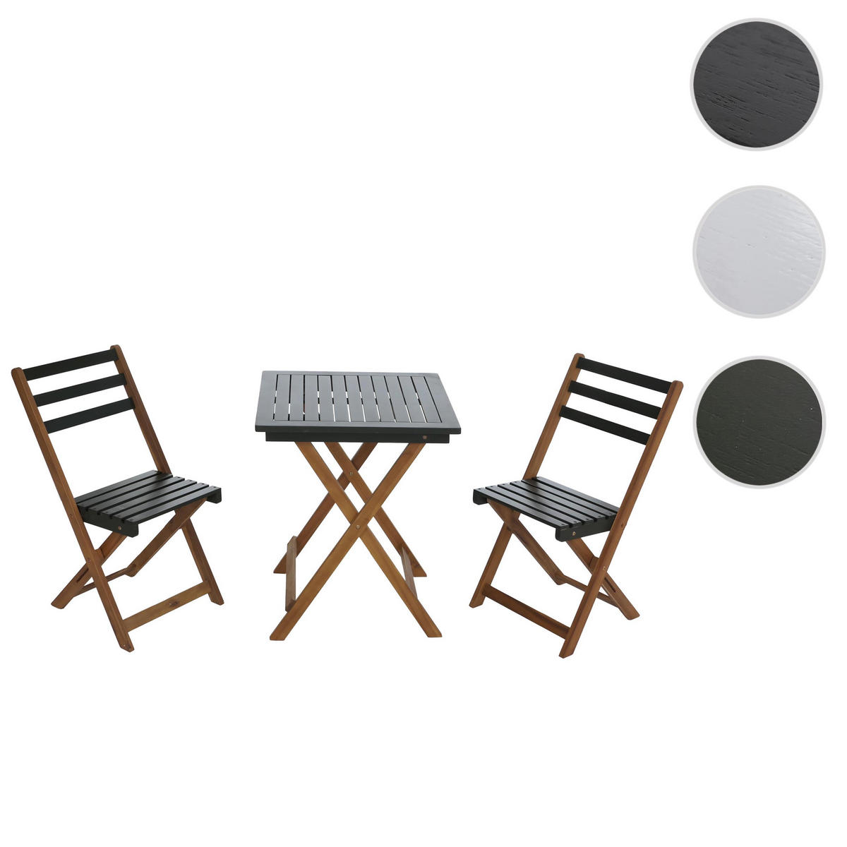 SITZGRUPPE Braun, Grün - Braun/Grün, Holz - MCW