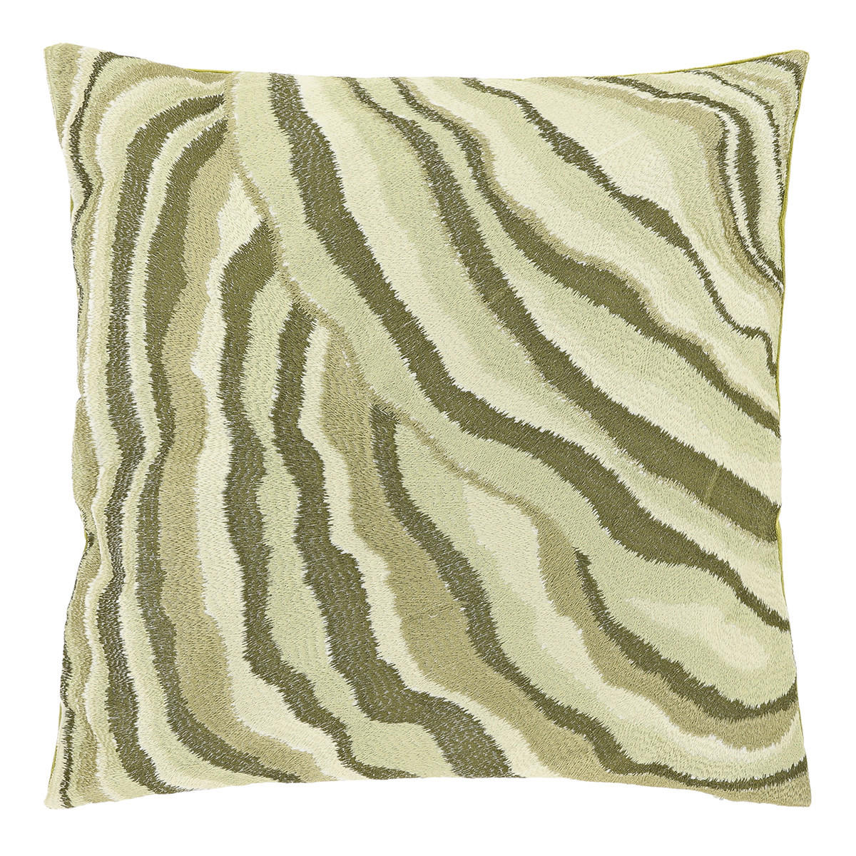 DEKOKISSEN Ezra Grün 45/45/8 cm - Grün, Textil (45/45cm) - Unique Living