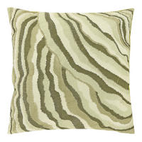 DEKOKISSEN Ezra Grün 45/45/8 cm - Grün, Textil (45/45cm) - Unique Living