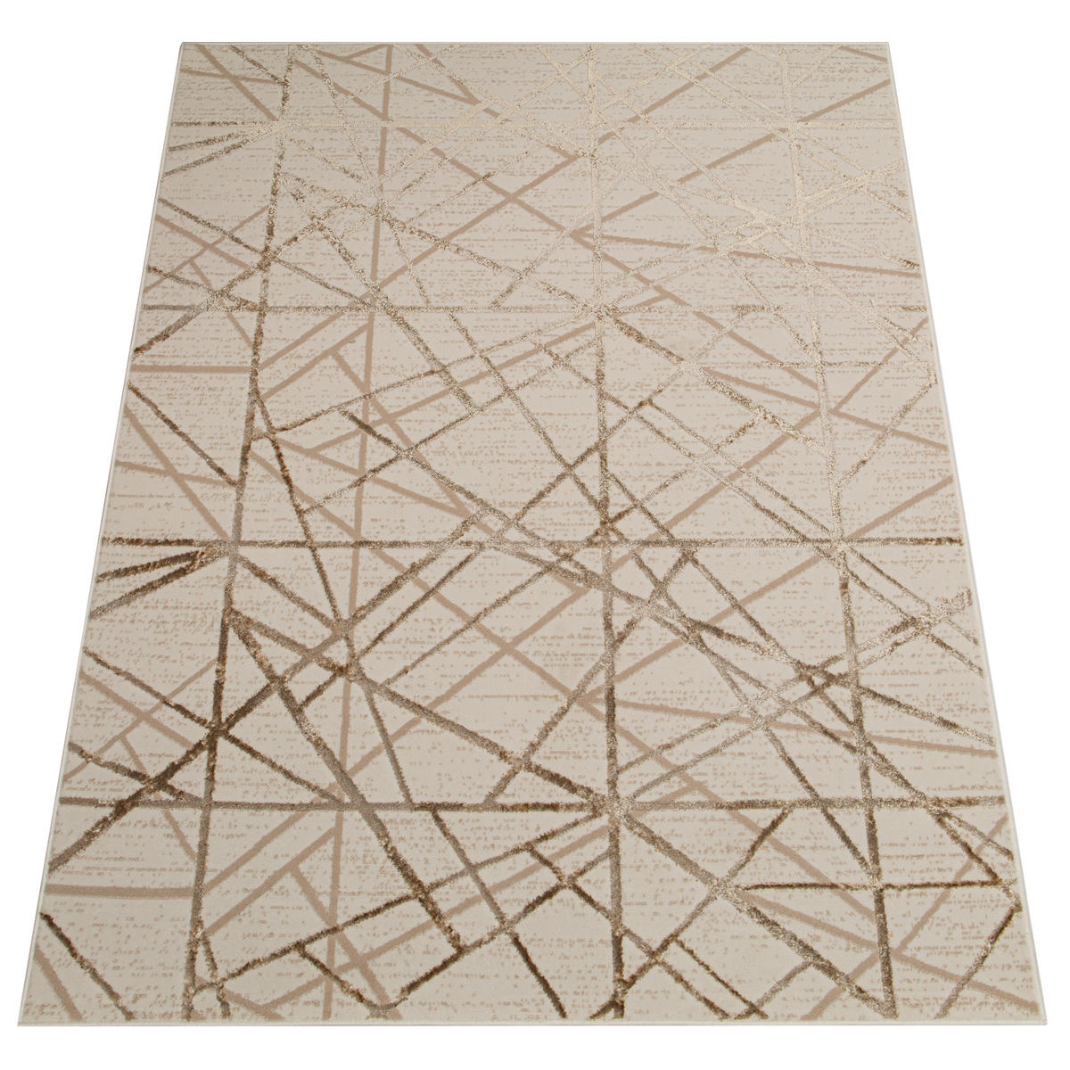 TEPPICH CRYSTAL Creme Beige 140/200 cm - Beige/Creme, Textil (140/200cm) - Tapiso