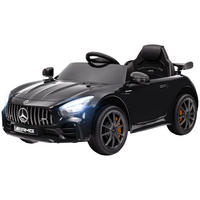 KINDERAUTO Schwarz - Schwarz, Kunststoff (46/108/67cm) - Jamb