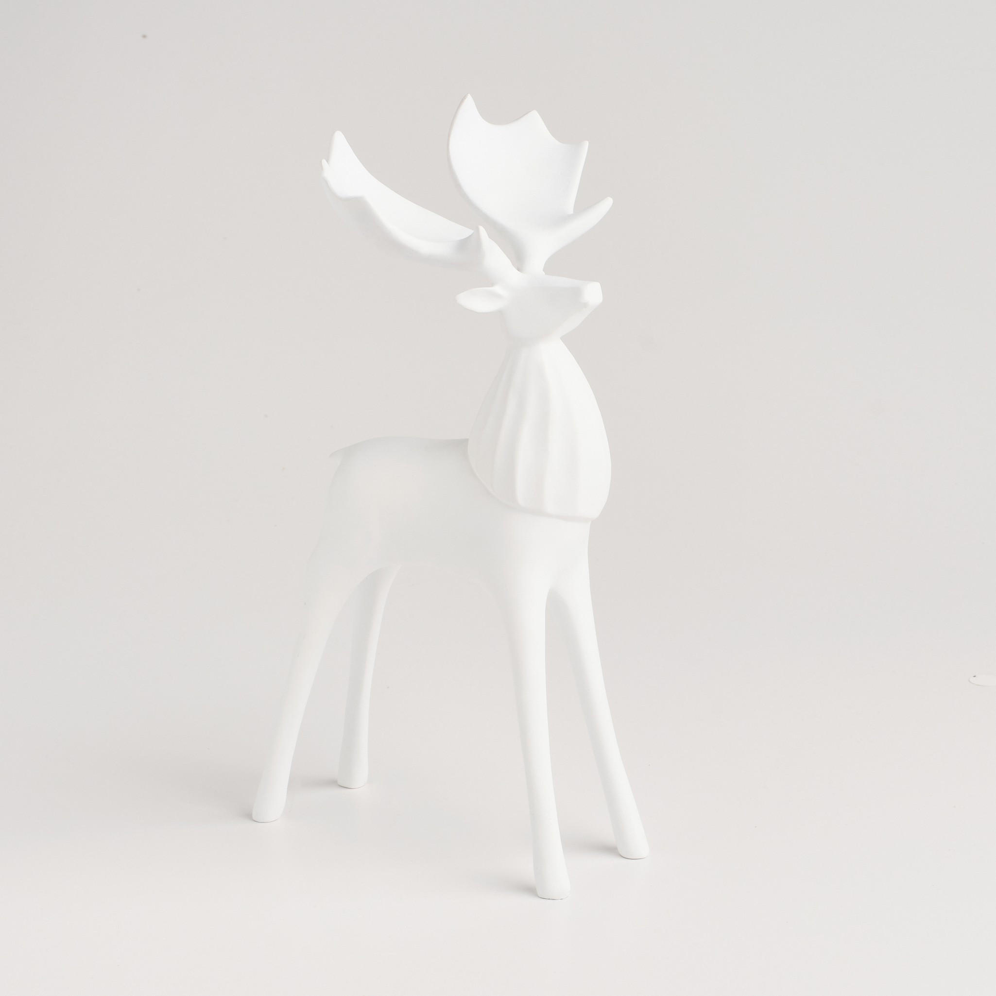 FIGURINE Aspenio - Weiß, Kunststoff (18.5/34/19.5cm) - home&you