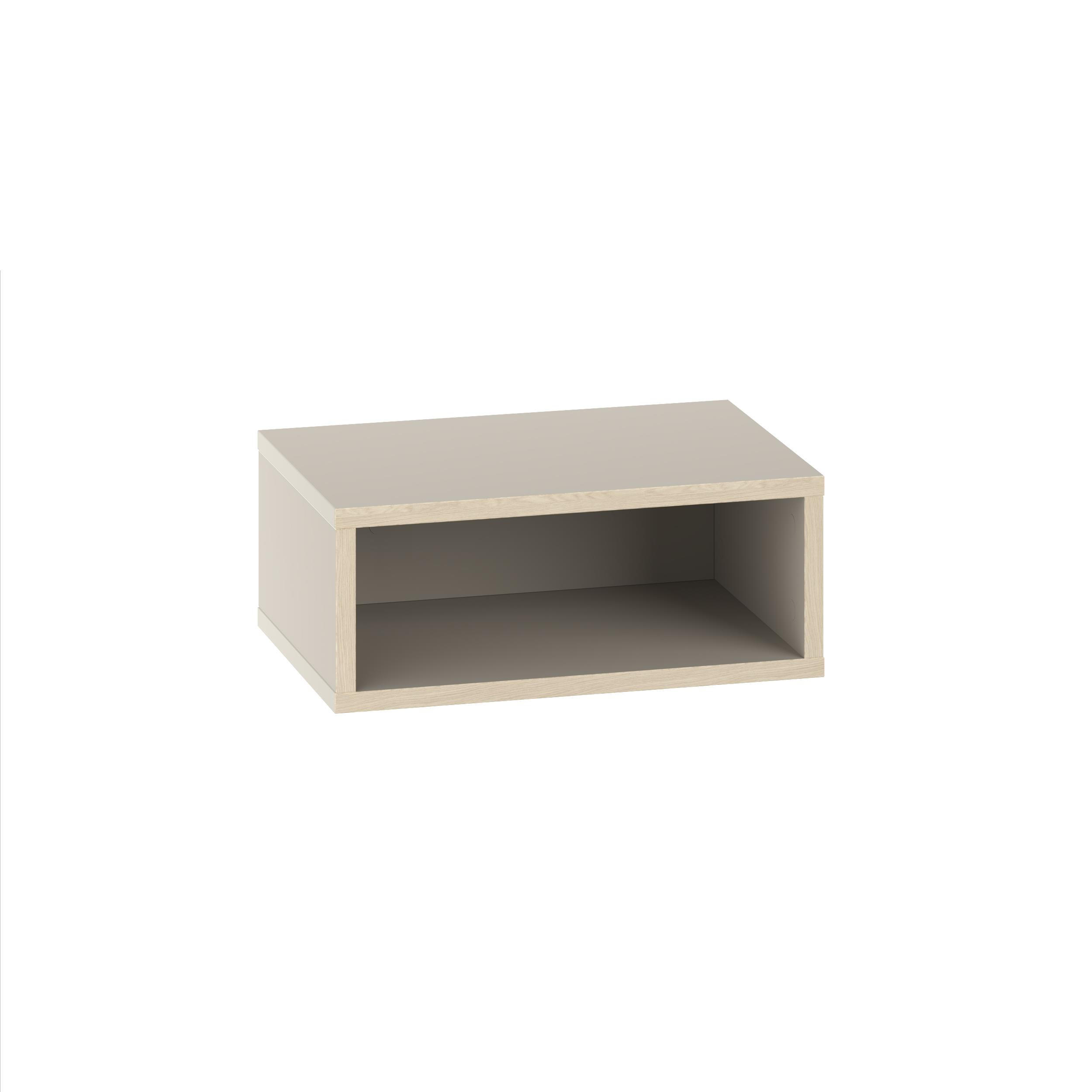Decortie Nachttisch Sand 45x18x30 cm