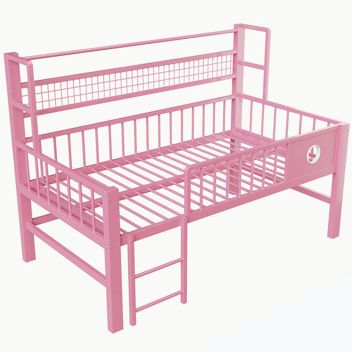 HOCHBETT Metall 90/200 cm Rosa - Pink, Metall - Raumix