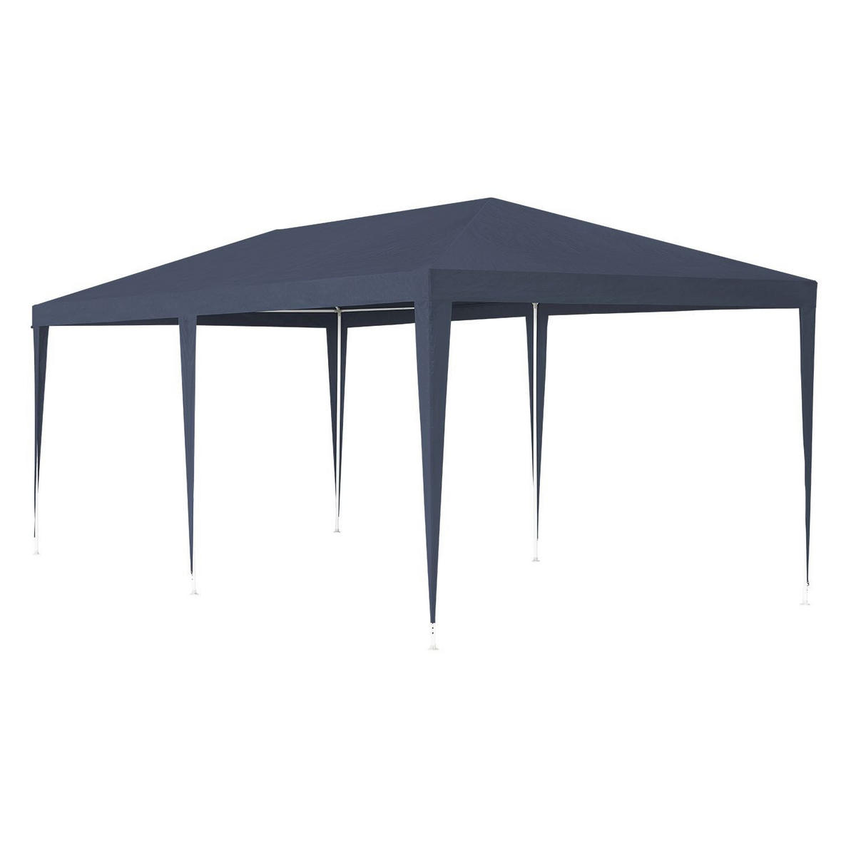 PARTYZELT Gartenzelt blau 3x6 m - Blau, Metall (300/250/600cm) - Juskys