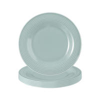 BROTTELLER Beat Color Glaze Arktisblau ø 17 cm 6er Set - Blau, Keramik (17cm) - Seltmann Weiden