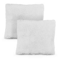 KISSEN Set - Grau, Textil/Metall (40/12cm) - Relaxdays