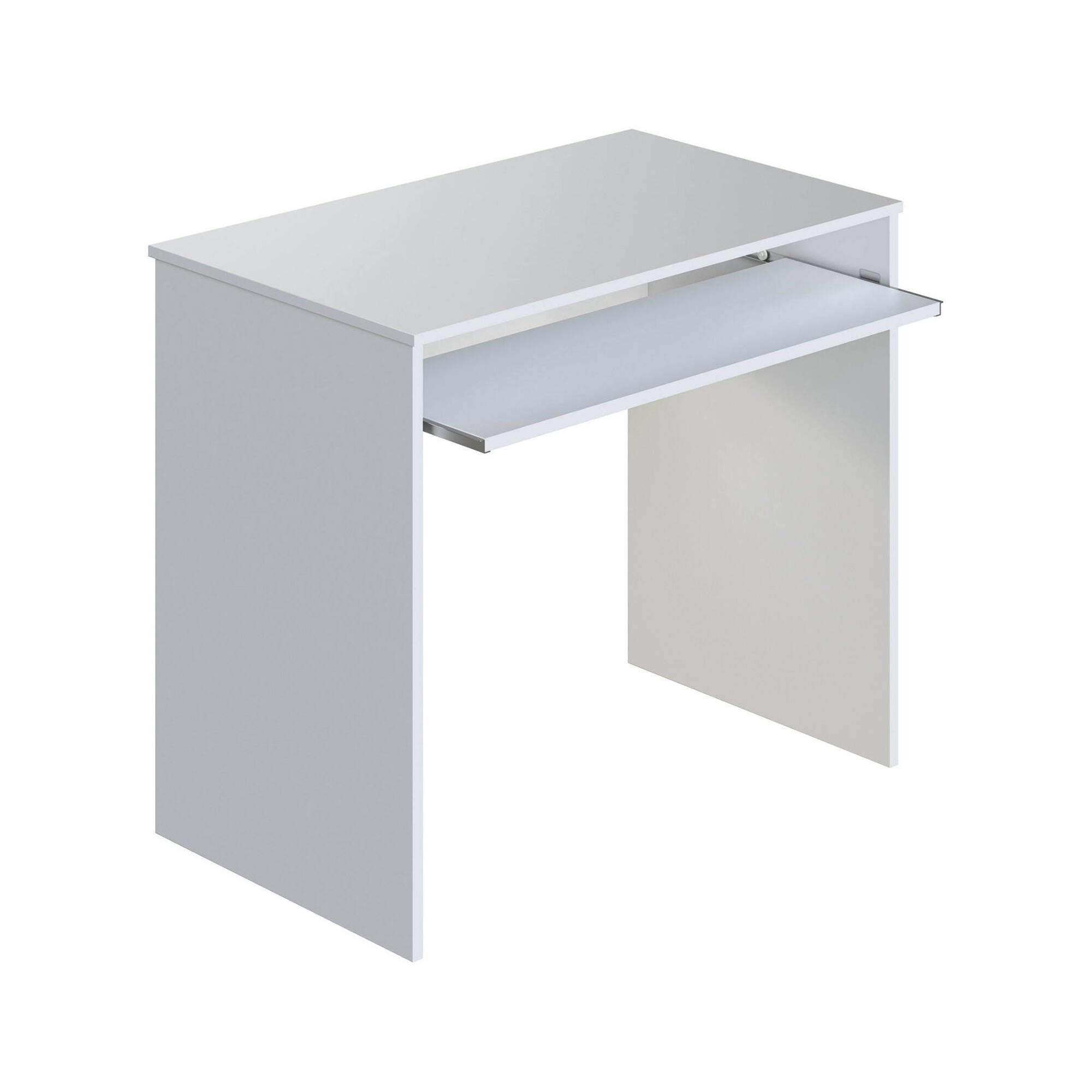 DMORA SCHREIBTISCH Weiß 90cm × 54cm × 79cm