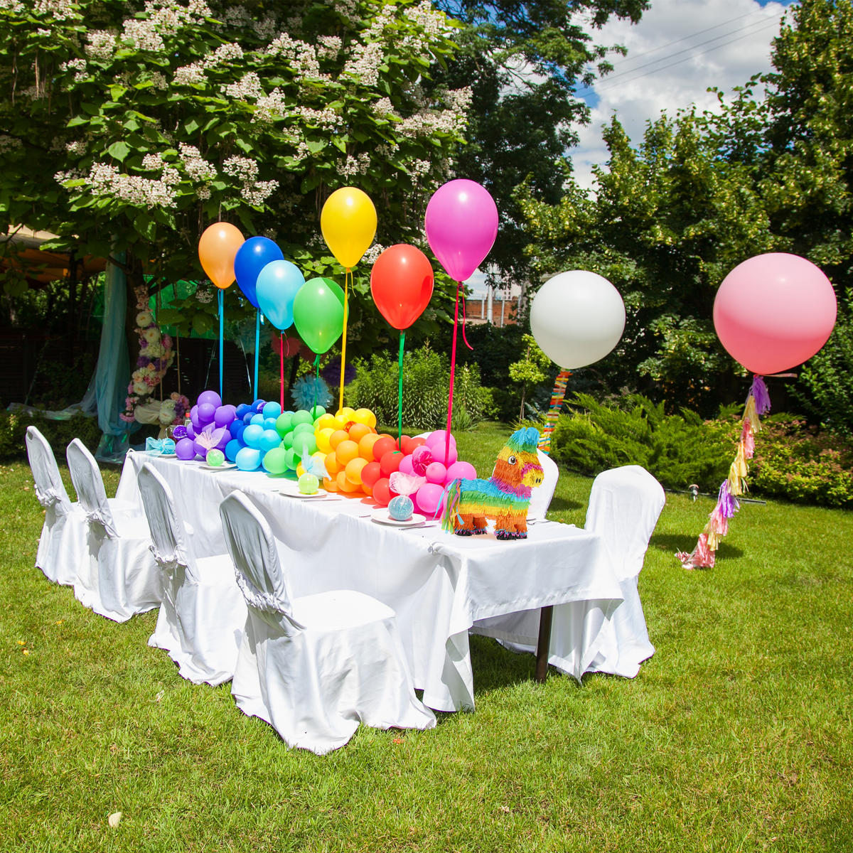 PINATA - Multicolor, Papier/Wellpappe (35/38/12cm) - Relaxdays