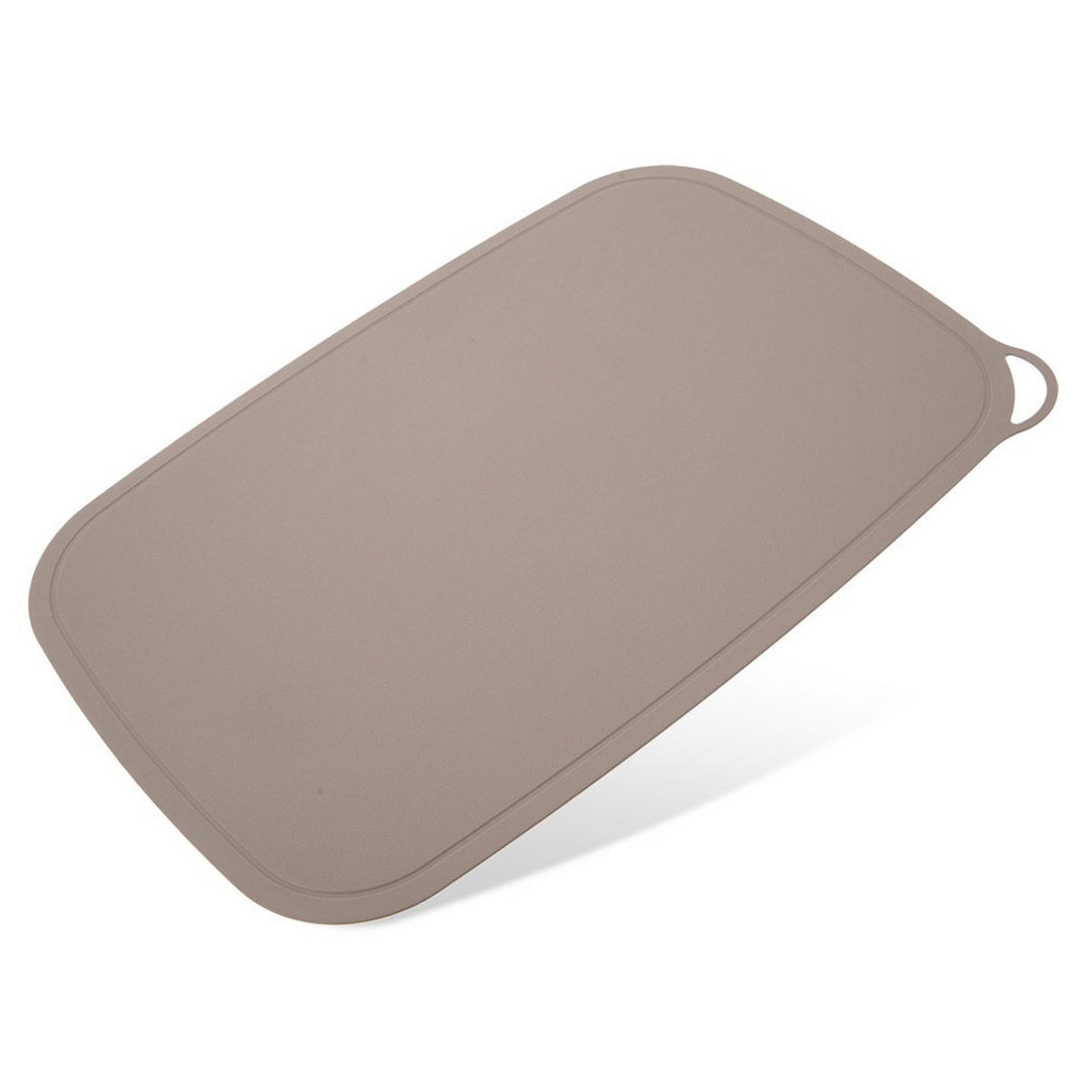 SCHNEIDEBRETT-MATTE Ela flexibel beige - Beige, Kunststoff (23/33.5cm) - Orion 