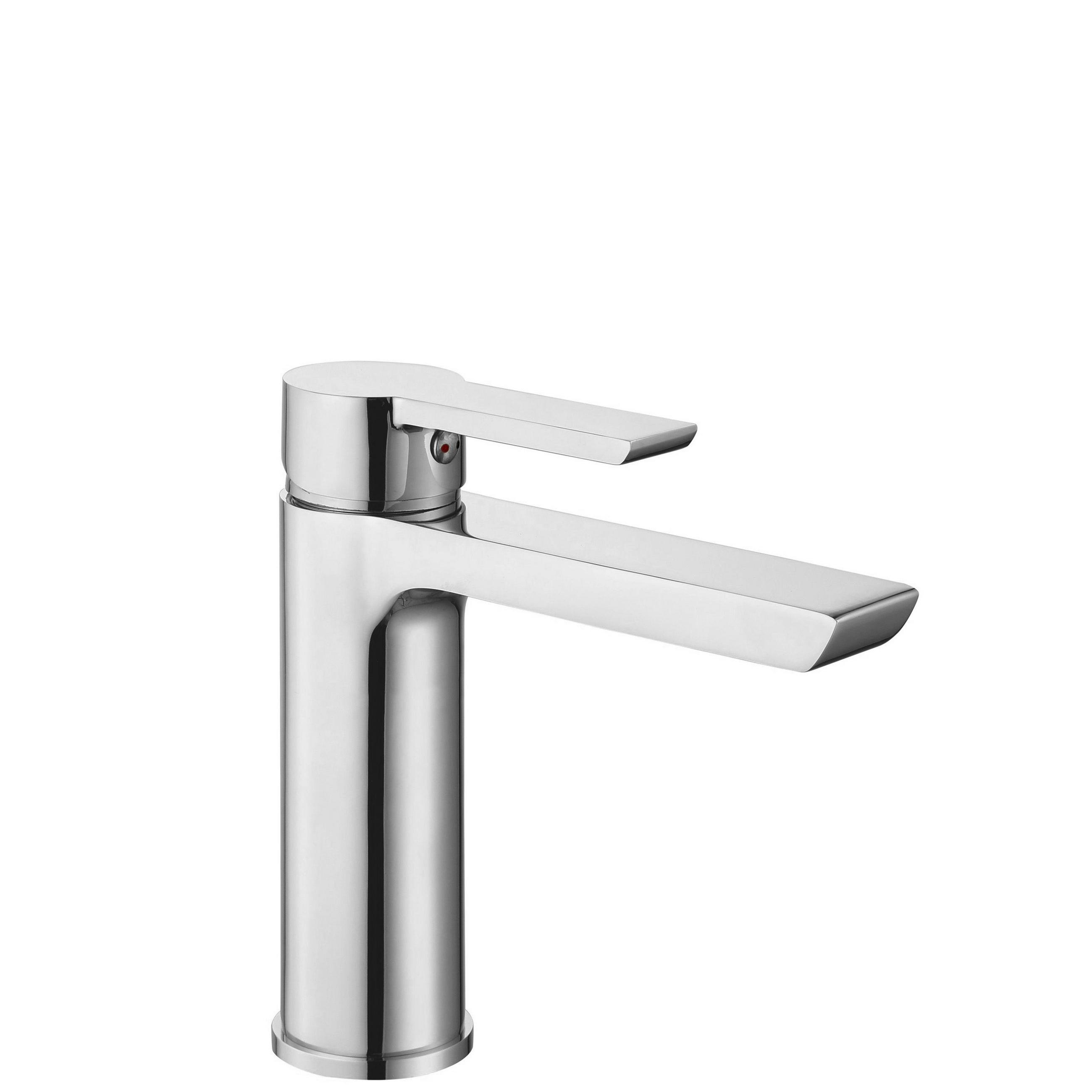 WASCHBECKENARMATUR Rea Argus Chrom Low - Chromfarben, Metall (4.5/16/14.5cm) - REA