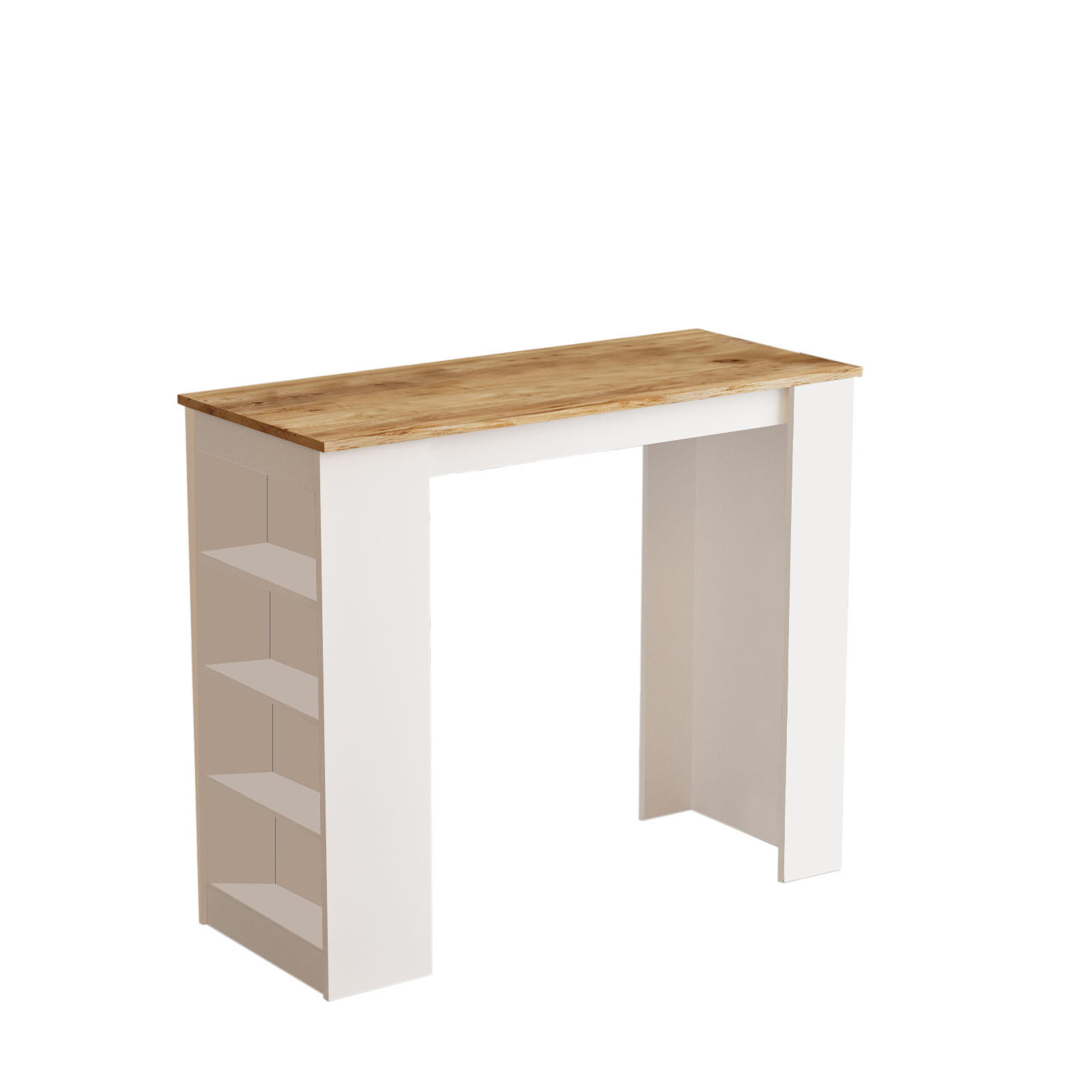 ESSTISCH setup Braun - Braun, Holz (120/52/102cm) - Habitat Garten