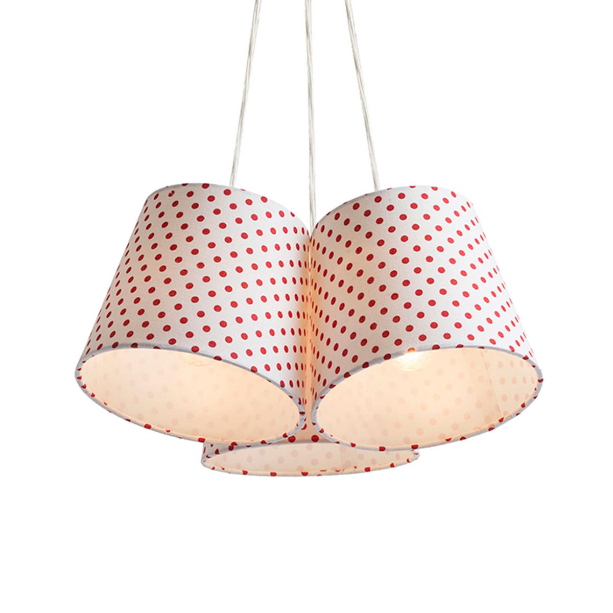 PENDELLEUCHTE NANCY III Weiß 33 W - Weiß, Metall (30/30/120cm) - Rendl