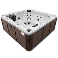 WHIRLPOOL Thunder Bay UV Whirlpool - Weiß Hochglanz, Kunststoff (219/82/219cm) - Canadian Spa Company