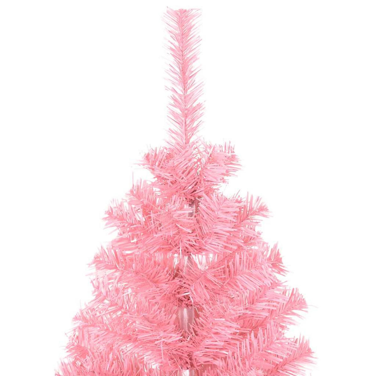 WEIHNACHTSBAUM Künstlicher Mit Ständer Rosa 150 Cm Pvc - Rosa, Kunststoff (150cm) - vidaXL