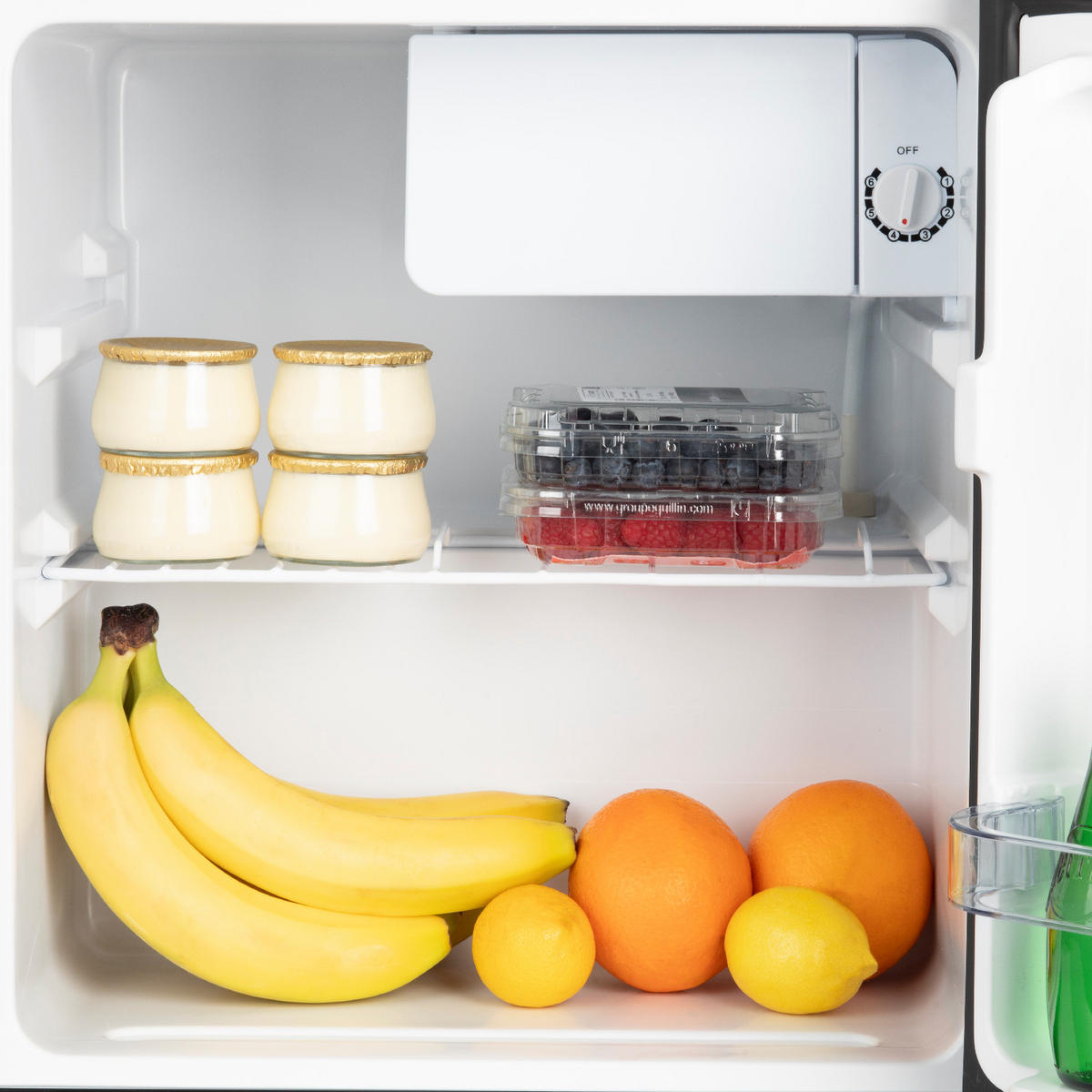 MINI-GEFRIERSCHRANK FGX470 Schwarz - Schwarz, Metall (45/50/44.5cm) - HKoenig