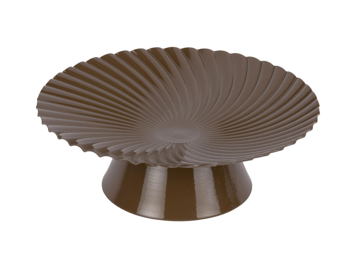 Present Time SCHALE Paris Swirl Braun 24/24/8 cm jetzt nur online ...