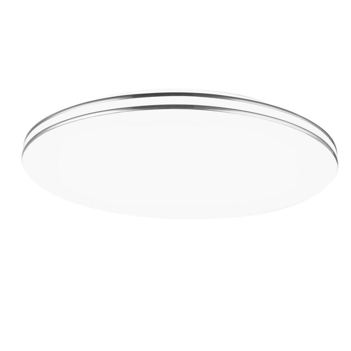 LED DECKENLEUCHTE Pierre Weiß Matt - Weiß, Metall (53/53/8cm)