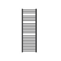 BADHEIZKÖRPER Sahara 500x1500 mm Anthrazit gebogen mit Seitenanschluss - Anthrazit, Metall (50/150/5cm) - LuxeBath
