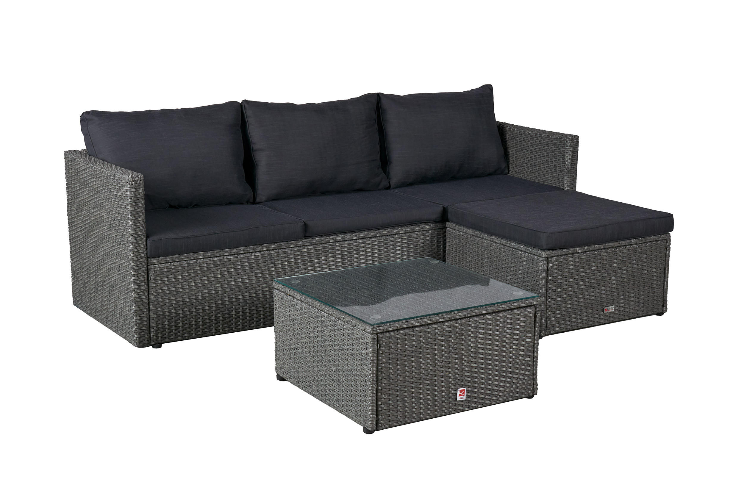 dasmöbelwerk Loungeset Grau