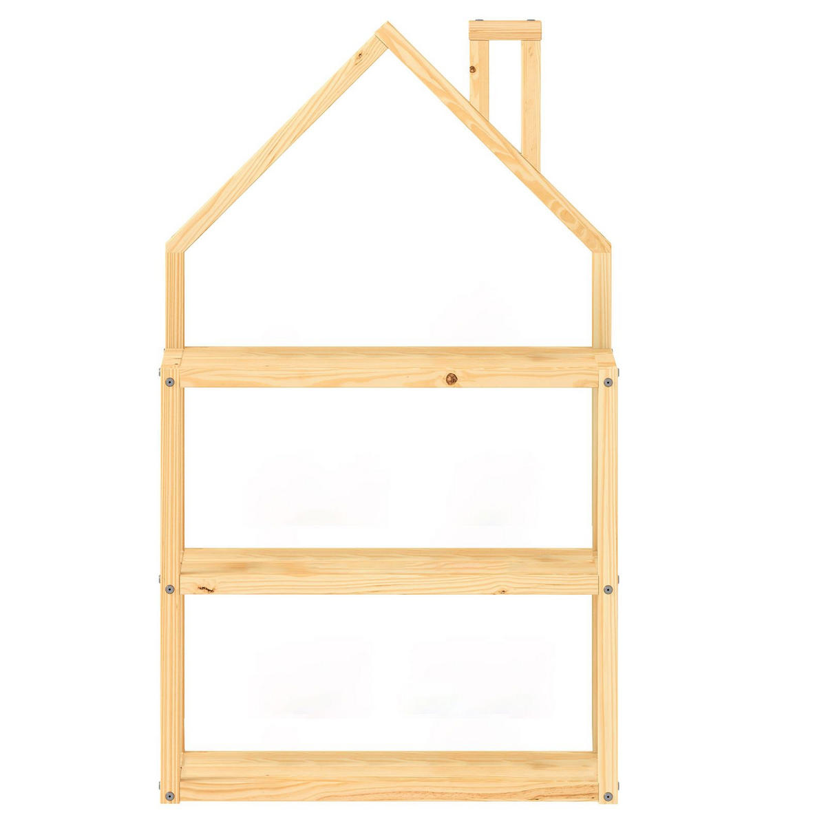 REGAL LENISE natur - Naturfarben, Holz (83/140/24cm) - IDIMEX