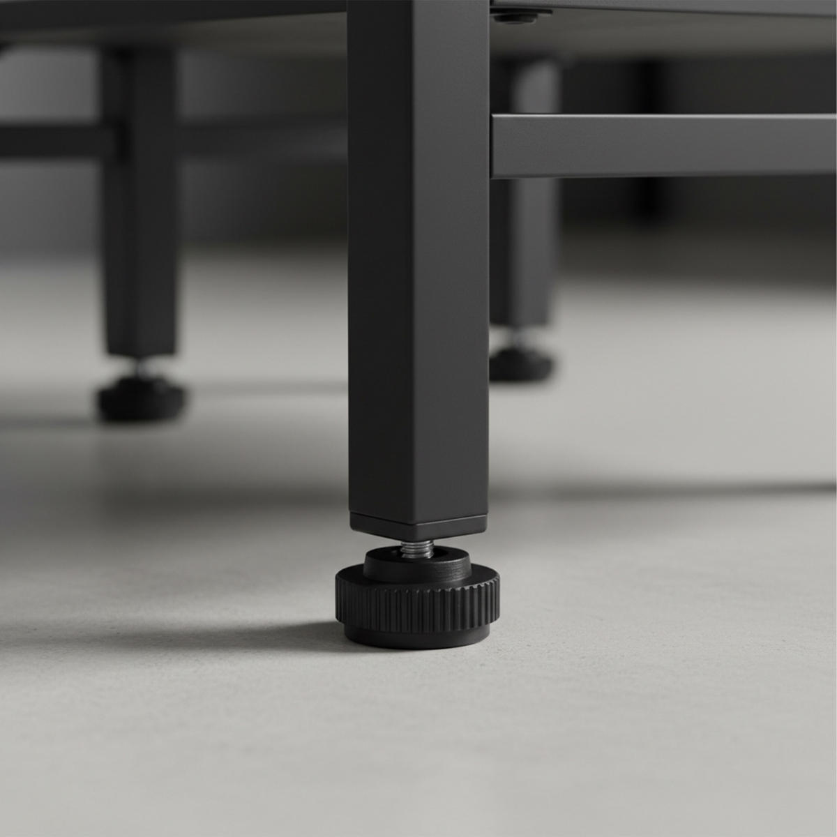 KOVOVÝ regál - černá, kov (60/148/35cm) - Relaxdays