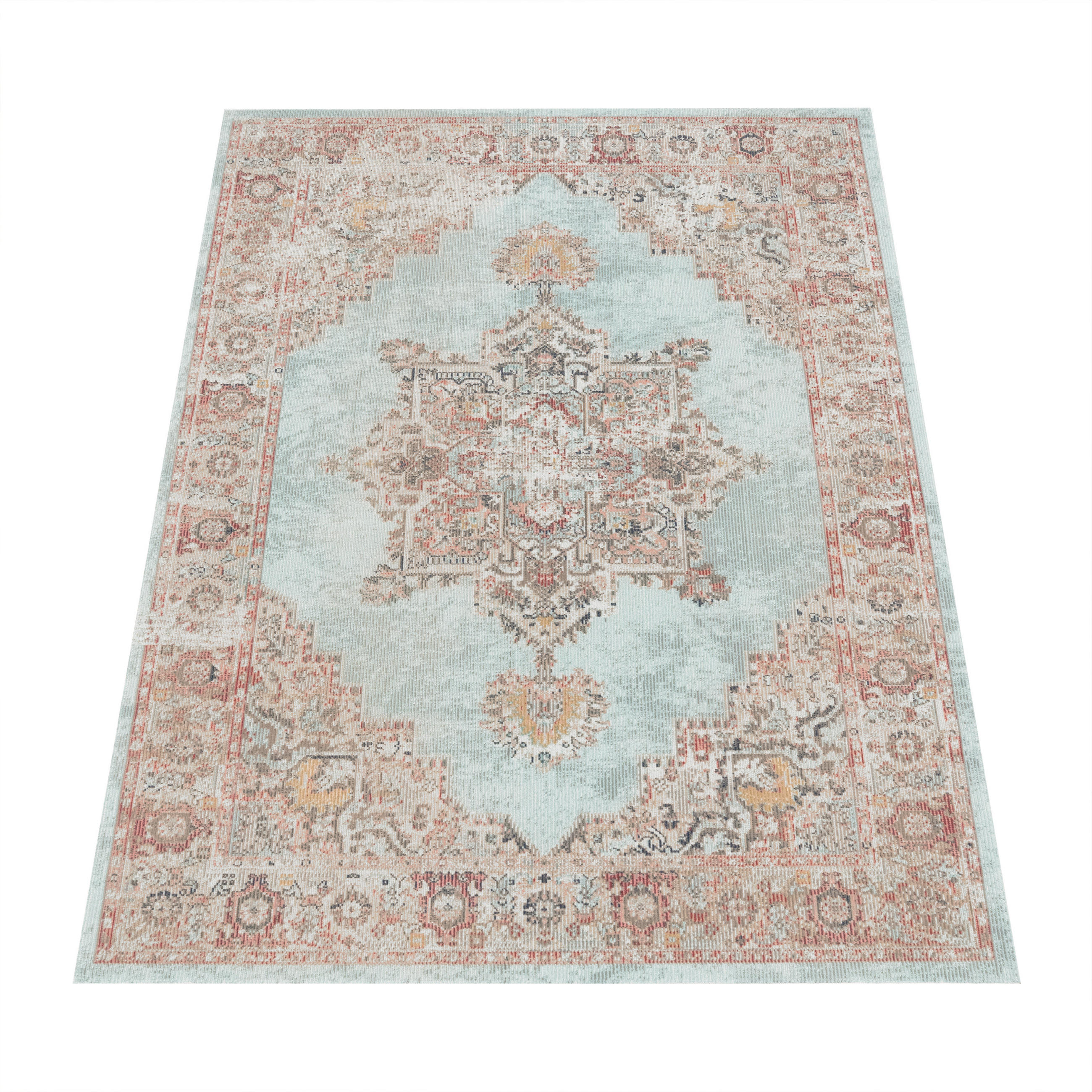 OUTDOORTEPPICH 160/160 cm Torres 275 - Türkis, Textil (160/160cm) - Paco Home