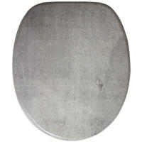 WC-SITZ Beton - Grau, Holzwerkstoff (38/6/47cm) - Sanilo