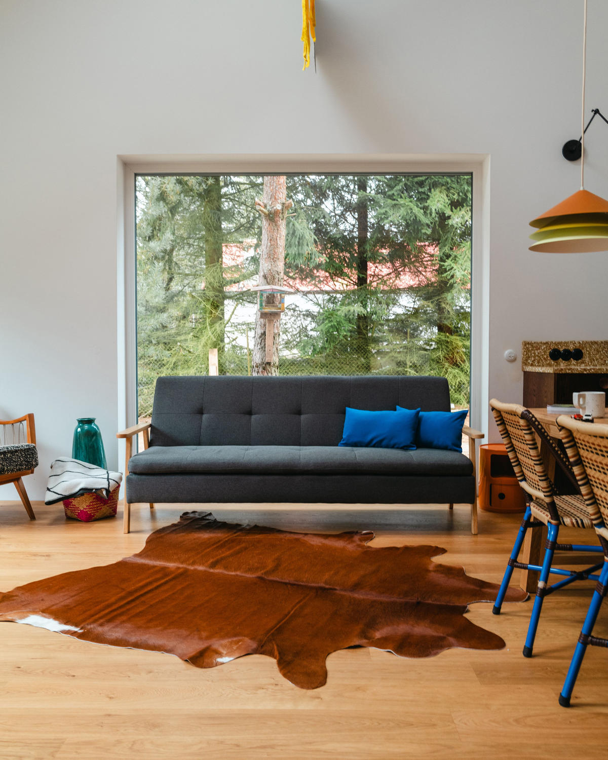 ROZKLÁDACÍ POHOVKA čalounění Šedá Tjorn - šedá, textil (204/84/85cm) - Beliani