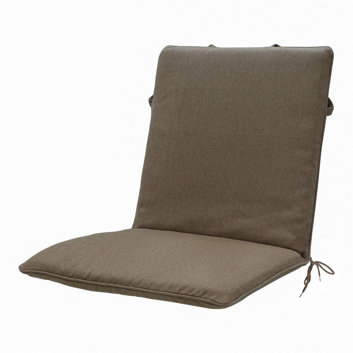 GARTENSTUHLKISSEN Canvas 97/49 cm 4er-Set - Taupe, Textil (49/6/97cm) - Madison