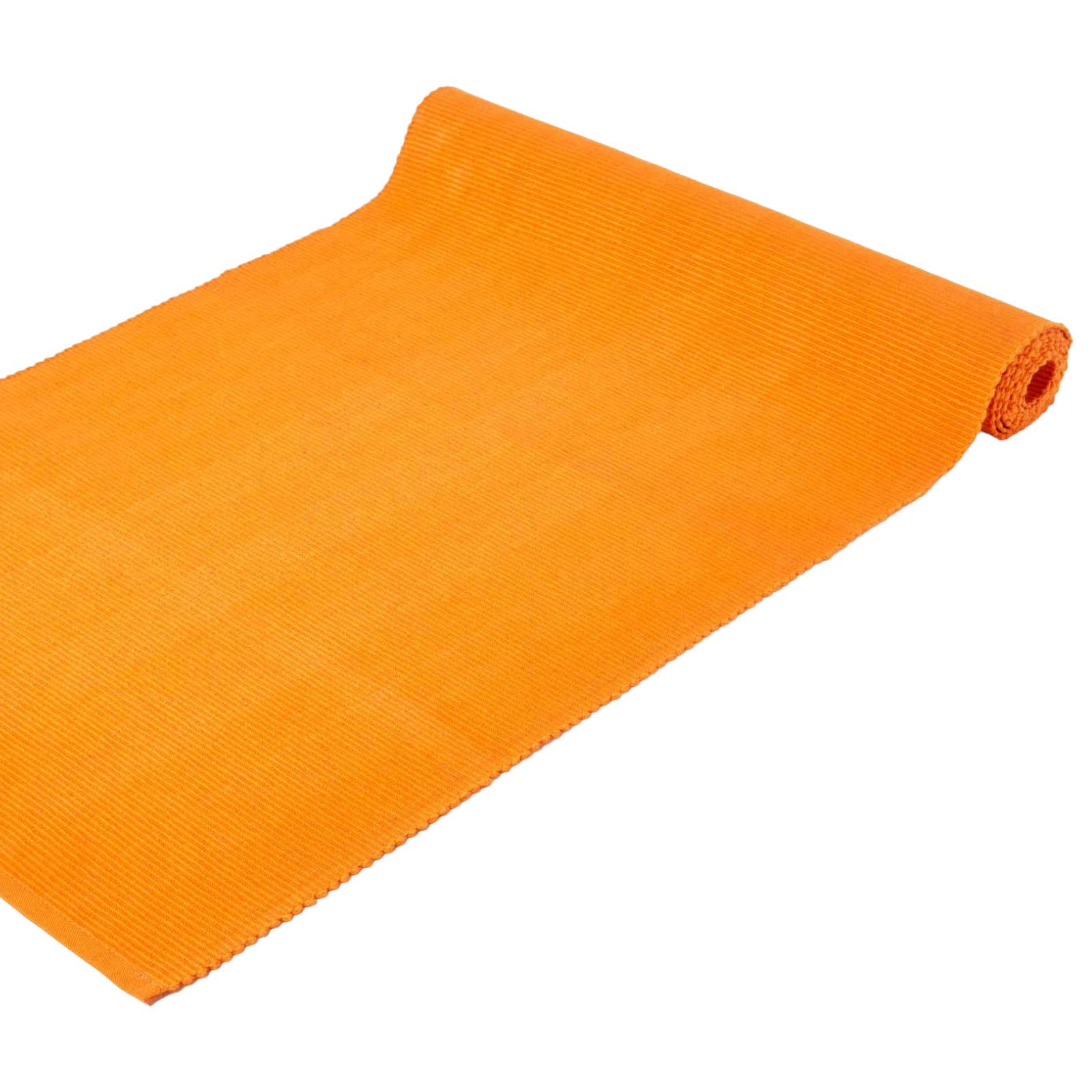 Homescapes Tischläufer Orange 44x178 cm