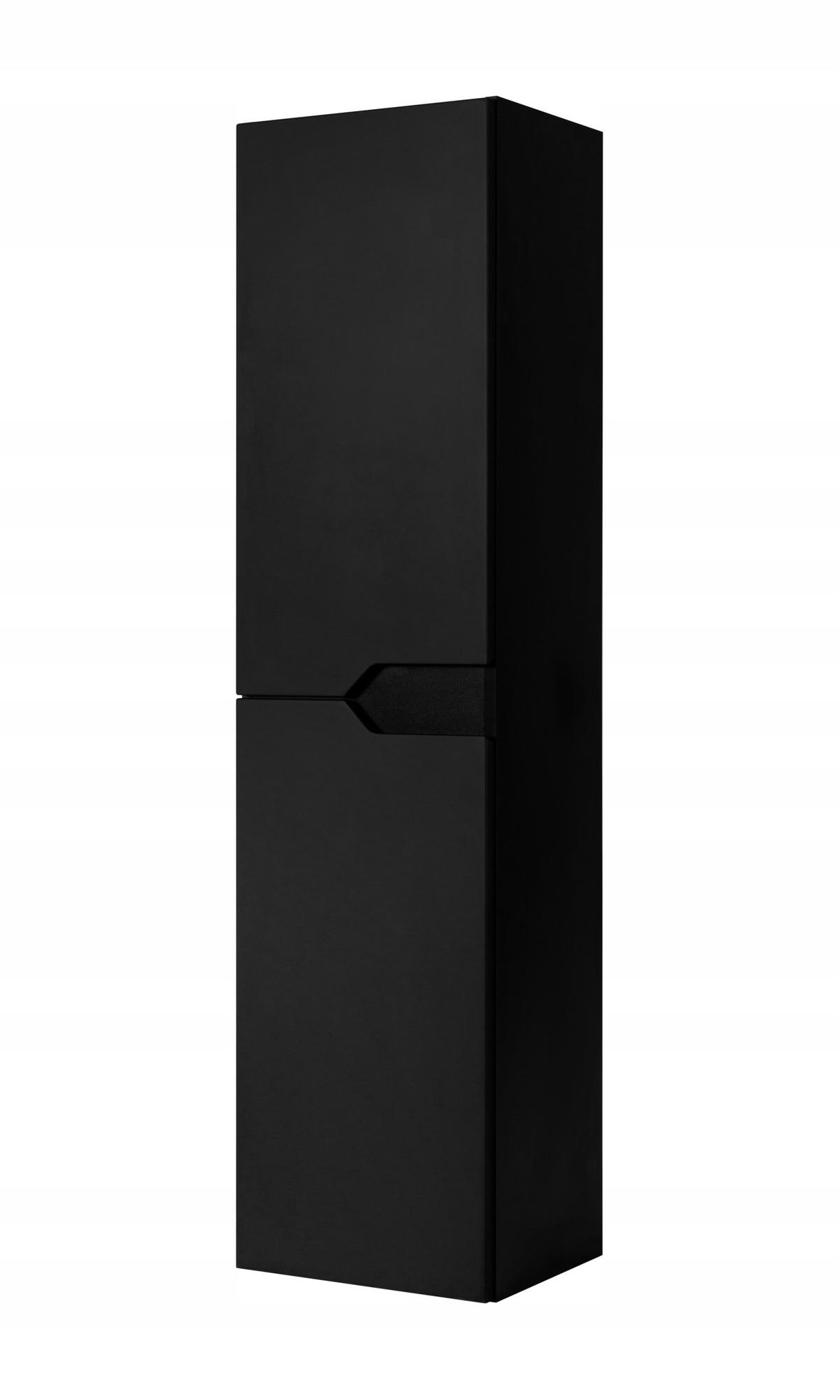 HÄNGESÄULE MODERN 136cm - Schwarz - Schwarz, Holzwerkstoff (35/136/27cm) - Rodan