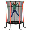 KINDERTRAMPOLIN - Rot, Kunststoff/Metall (163.5/163.5cm) - HOMCOM