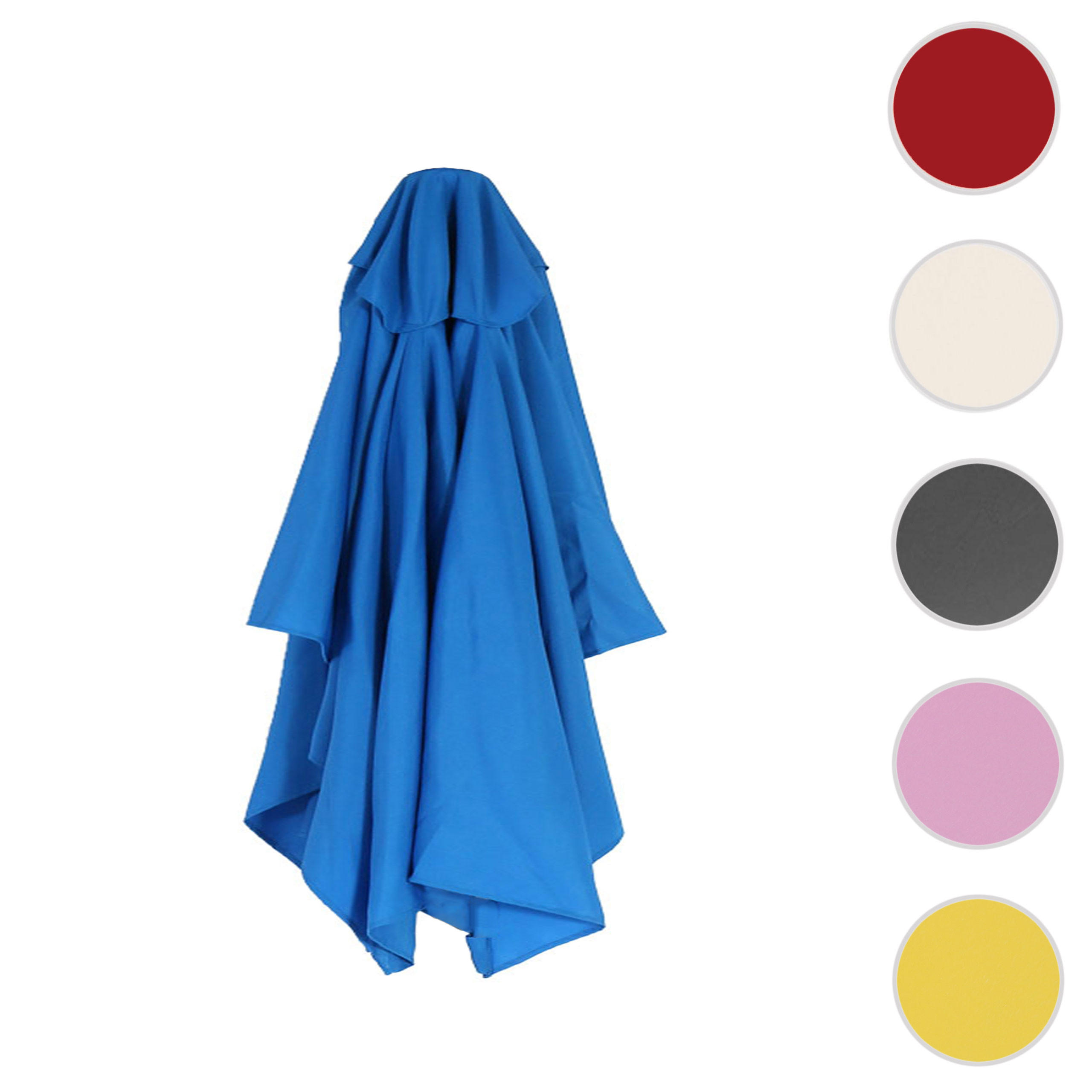 ERSATZ-BEZUG FÜR SCHIRM Blau - Blau, Textil (295/192cm) - MCW