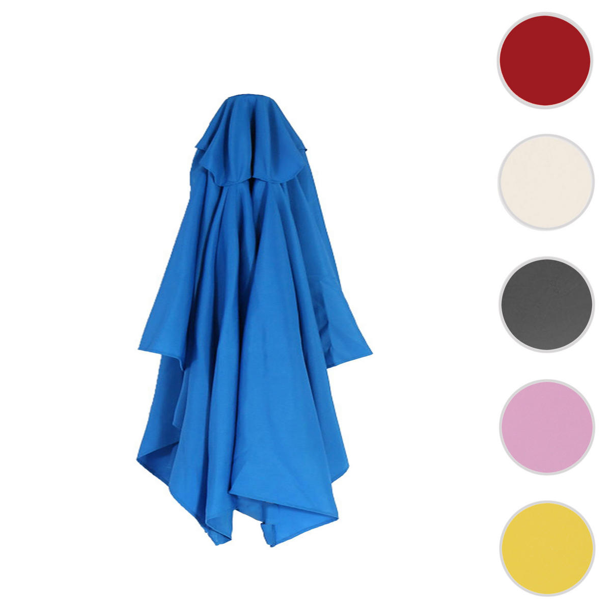 ERSATZ-BEZUG FÜR SCHIRM Blau - Blau, Textil (295/192cm) - MCW