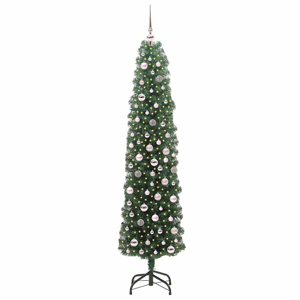 vidaXL Weihnachtsbaum Grün 210 cm